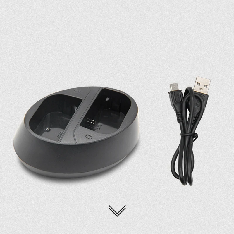 Двойное зарядное устройство Usb для Lp-E6 Lp E6 Lpe6 камера батарейный блок Canon 5D Mark Ii Iii 7D
