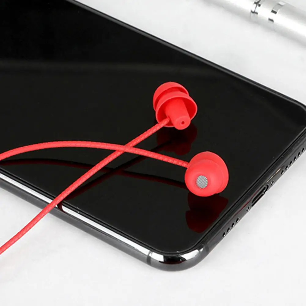 

Ultra-light Silicone Noise Isolating In-ear Headphone Sleep Earbuds with Mic