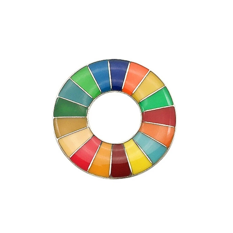 Брошь Sdg в европейском стиле для мужчин и женщин Прямая поставка | Украшения
