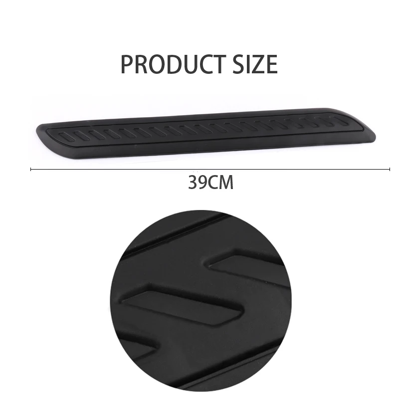 39 см 2/4 шт Автомобильный передний задний бампер Защита полоса царапины наклейка