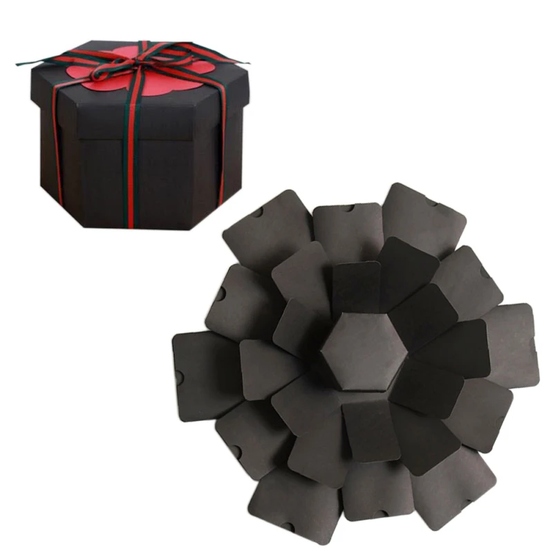 

s Love Memory Photo Album Anniversary Scrapbook DIY Surprise Explosion Couple Lovely Xmas Gifts Valentine's Day Girl Love Gift