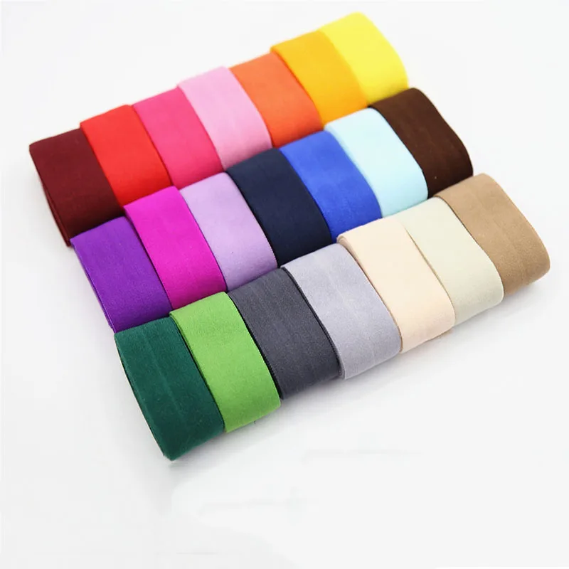 

5Yards 2cm Elastic Band Nylon Webbing For Clothing Pants Underwear Accessories DIY Sewing Craft Materials Supplies