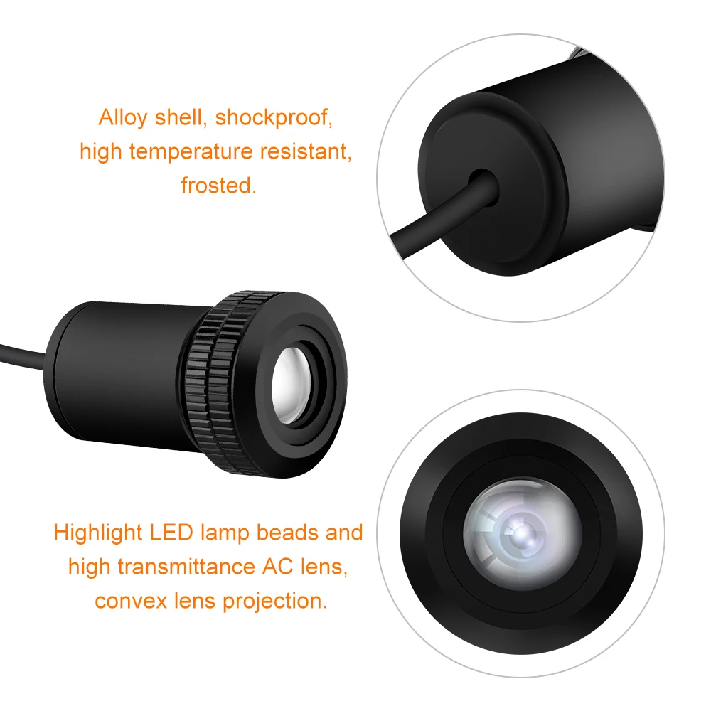 Для Mitsubishi логотип светильник 2 шт. Автомобильная дверь фотосессия для Outlander Pajero