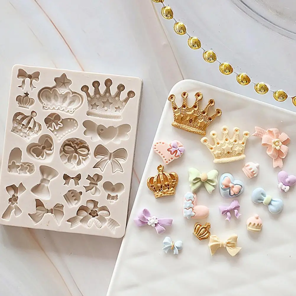 

1Pcs Multiple MINI Bow Bowknots Shape Cake Mold Chocolate For Kitchen Baking Sugarcraft Decoration Mould Mold DIY Candy Too Y9D1