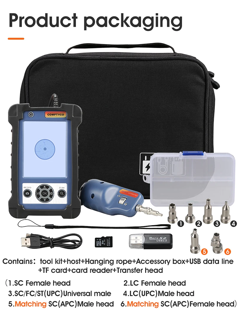 Волоконный микроскоп оптического волокна инспекционный датчик ВОЛОКНА