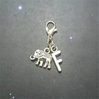 1 шт. застежка в виде слона, заколка в виде лобстера, Очаровательная маленькая заколка в виде слона, Очаровательная подвеска в виде слона