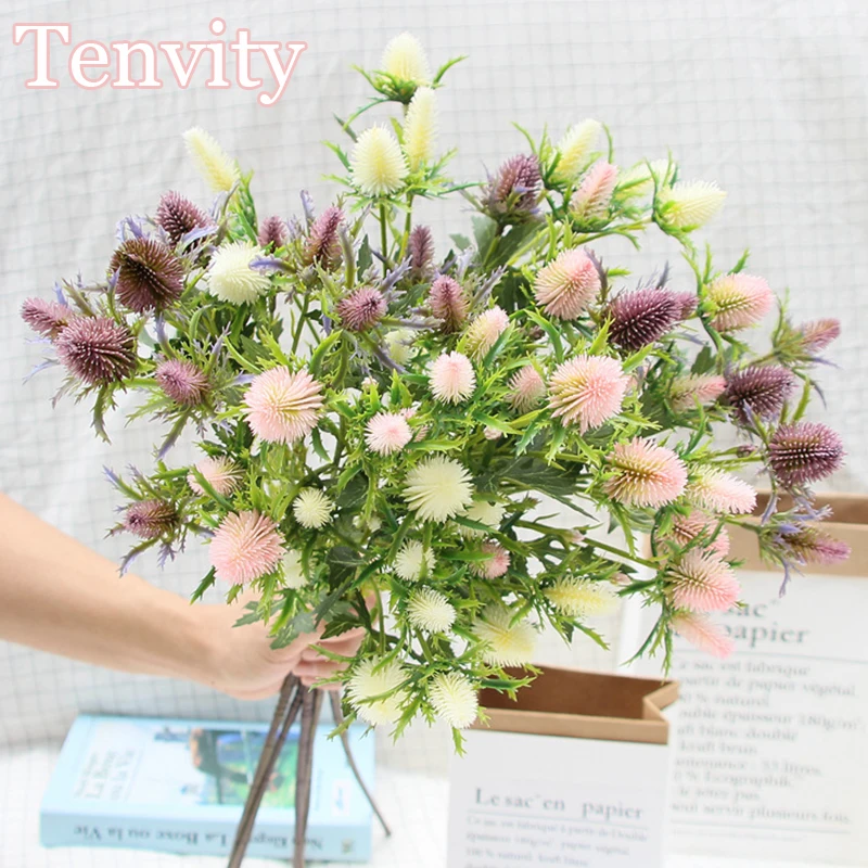 Длинная ветка 68 см пластиковые белые Искусственные цветы для дома ваза Свадебный