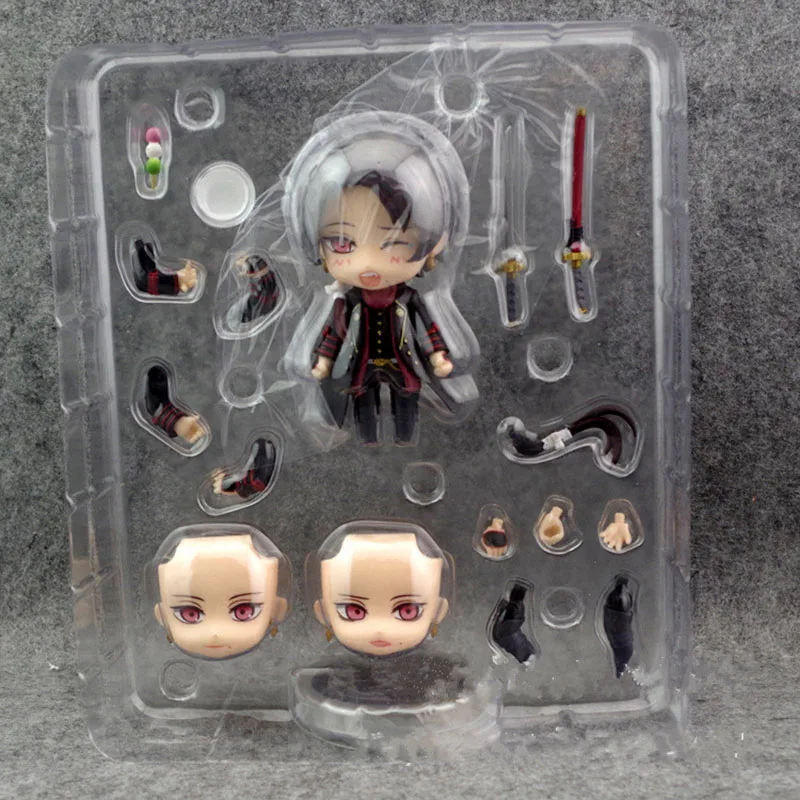 

10CM Kashuu Kiyomitsu Anime Touken Ranbu Online PVC Action Figure Removable Figurine Model Doll Toy Gift Movie Collection