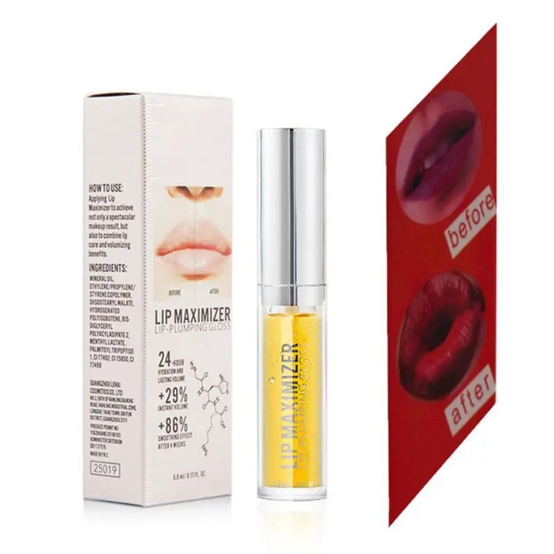 

Liquid Lip Plumper Gloss Moisturizing Care Lip Oil Lips Plumping Essence Reduce Fine Lines Makeup Cosmetics
