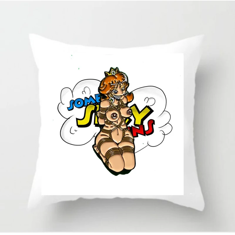 Наволочка для пары квадратная красивая сексапильная 45*45 см | Дом и сад