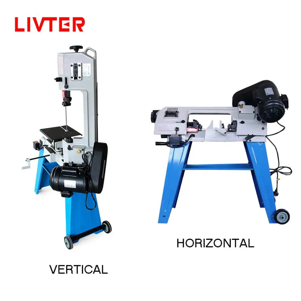 Горизонтальная Вертикальная ленточная пила для дерева металла стали