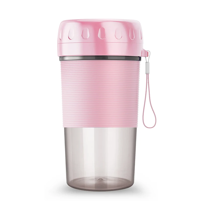 

Household Portable USB Rechargeable Juicer Cup Fruit Blender Mixer Portable mini size Fruit Juicer 300ML