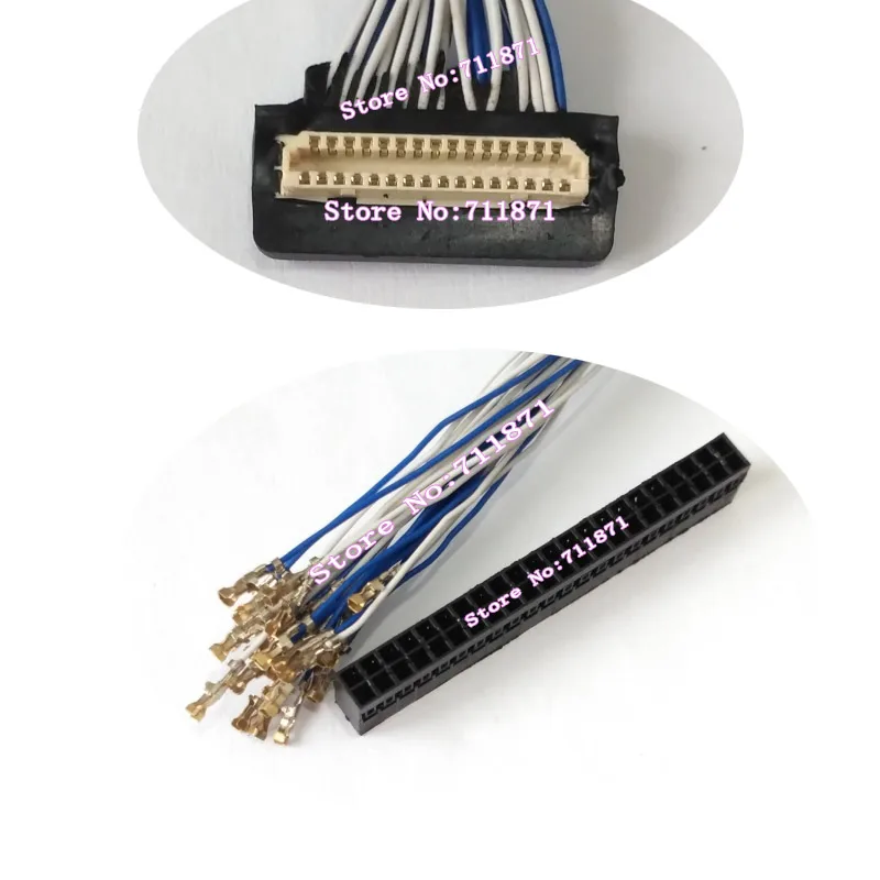 50 см 1 0 шаг 31 P Full кабель DF9-31S-1V LVDS Экран Pin-код Кабель на заказ DF9 до 44P линия 31S 44Pin
