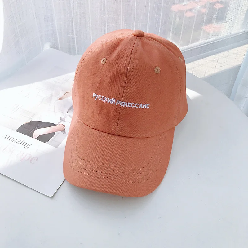 Bauhinia Spring Summer High Quality Cotton Baseball Cap Hat Women Men Dad Hat BROOKLIN Embroidery Outdoor Sports Caps