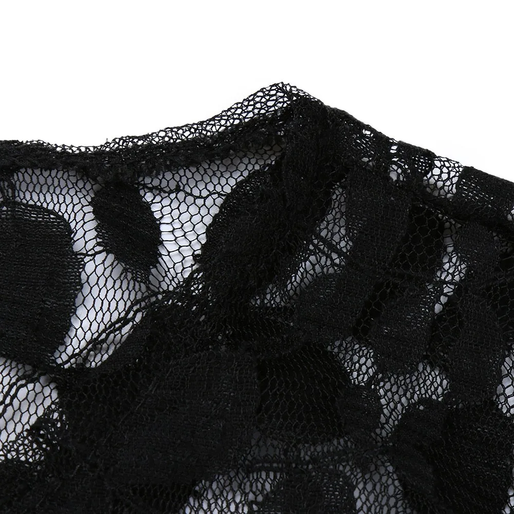 Модное кружевное платье с круглым вырезом для беременных женщин 2019 длинный