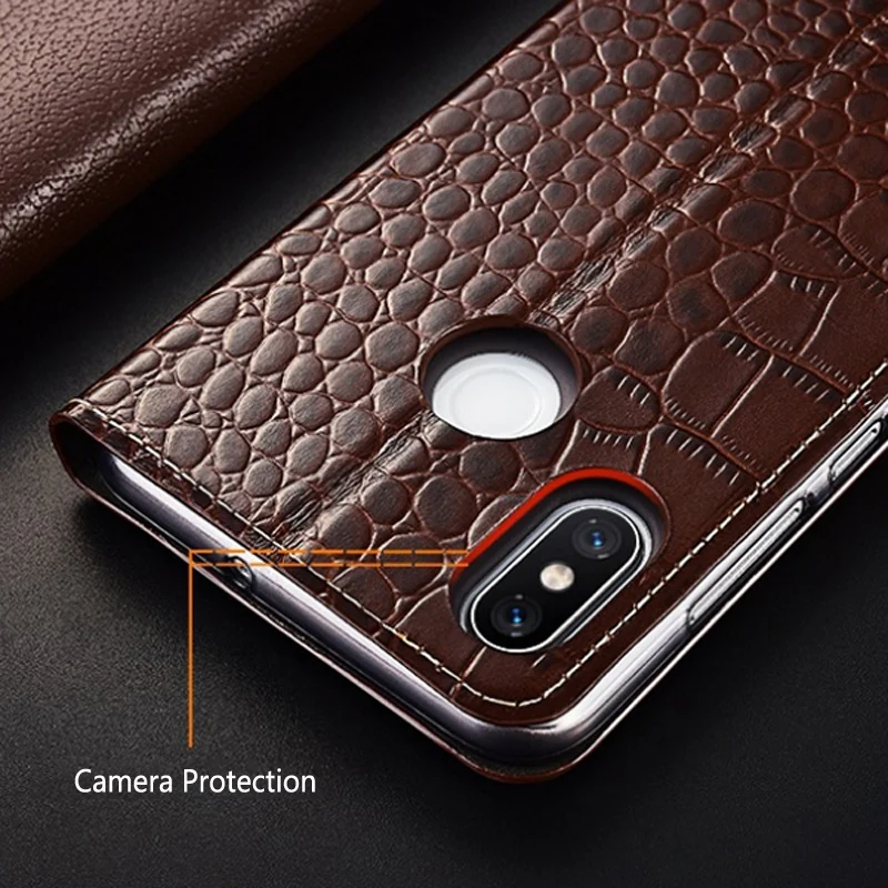 Leather Flip Phone Case For Huawei P40 P30 P20 P10 P9 P8 Mate 10 20 30 40 Pro Nova Lite Y6 Y7 Y9 Crocodile Texture Wallet Bag | Мобильные