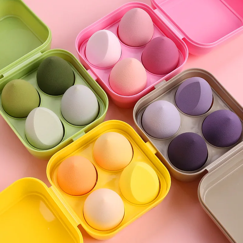 Cosmetic Puff Women's Foundation Makeup Sponge Beauty Face Cosmetics Blending Sponge Water Drop Shape Makeup Puffs