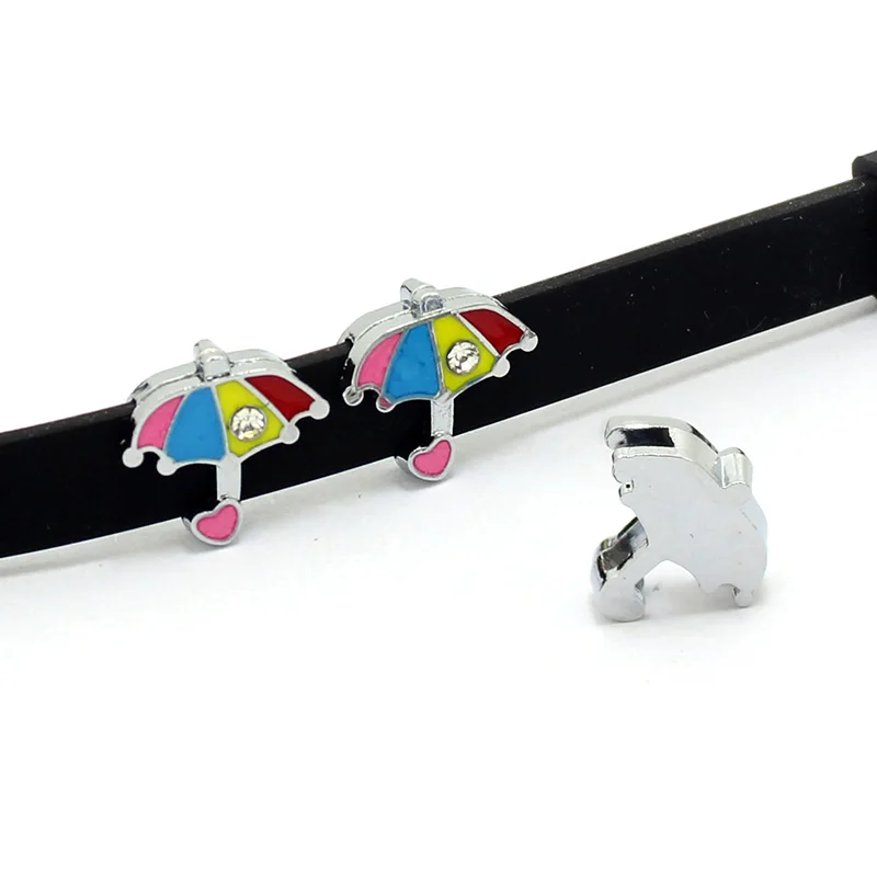 10 шт./лот оптовая продажа 8 мм смешанный стиль слайд амулеты подходят DIY браслет