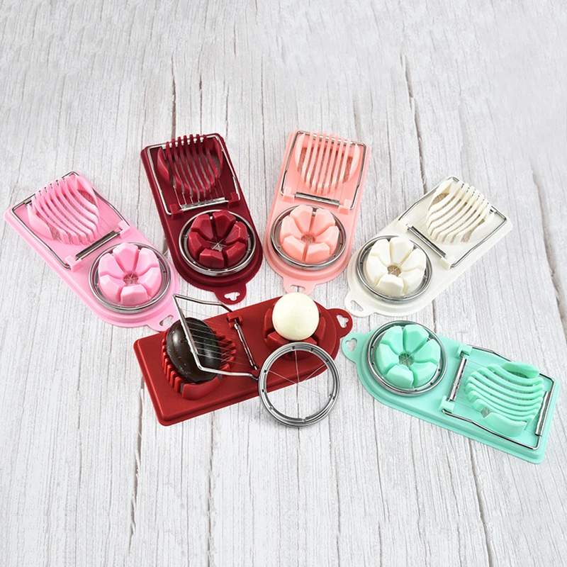 

2 в 1, яйцерезка из нержавеющей стали