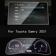 For Toyota Camry 2015 2016 2017 2018 2019 2020 2021 Screen Protective Film Car LCD GPS Navigation Screen Protector TPU Tempered