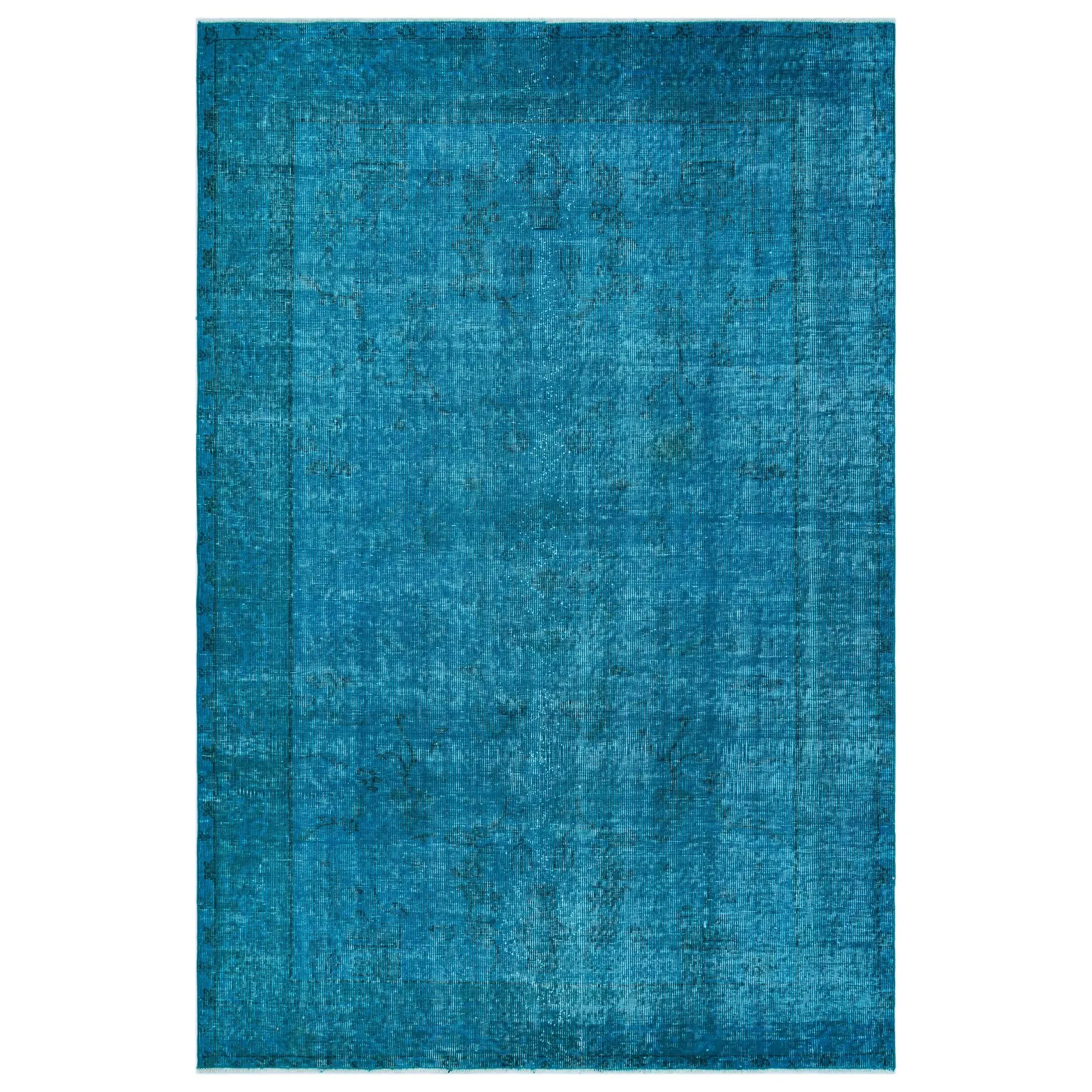 

1404- Wholely Hand-knotted Turkish Rug, Medium Size Rug, Home Furniture Floor Rug Handmade Rug Wool Rug