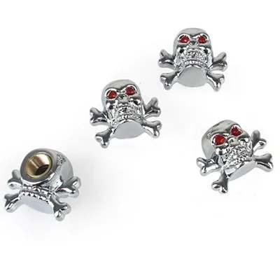 Колпачок клапана шины для велосипеда 1 комплект шарик-кости звезда корона форма