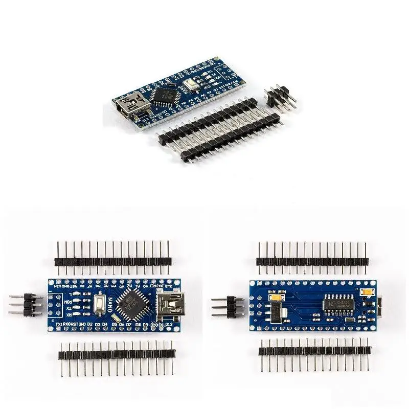 Плата головного устройства Nano V3 Atmega328/ch340g Совместимость с Arduino V3.0 электронный