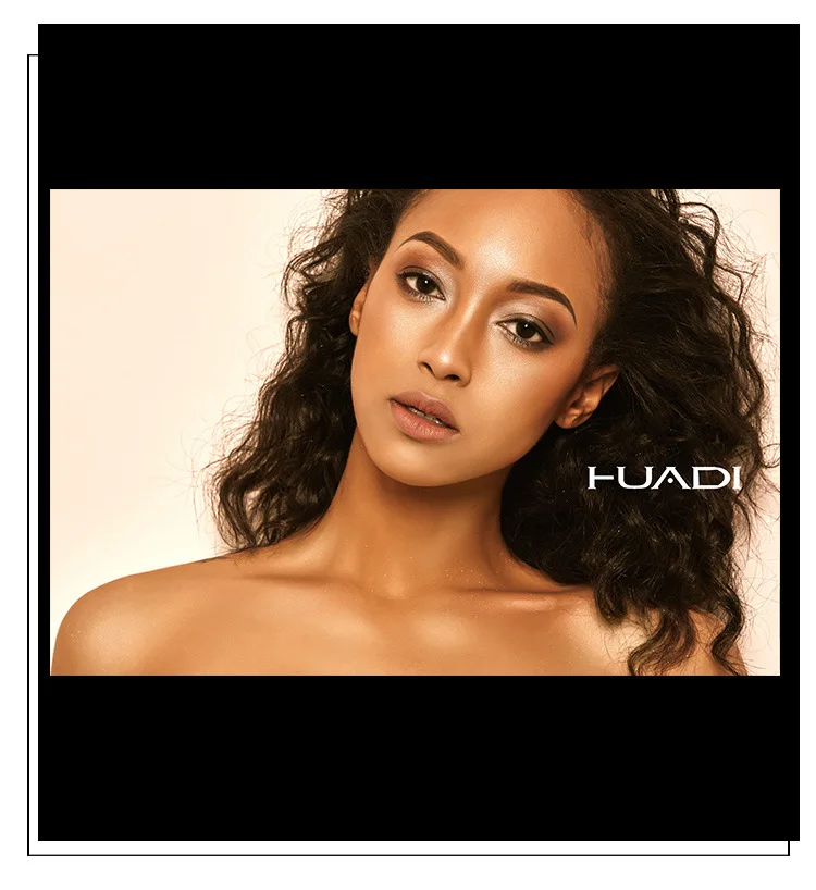 Акционный набор кисточек Pincel Maquiagem Pinceaux De Maquillage Huadi Блестящий Блеск для тела с пушистыми вспышками