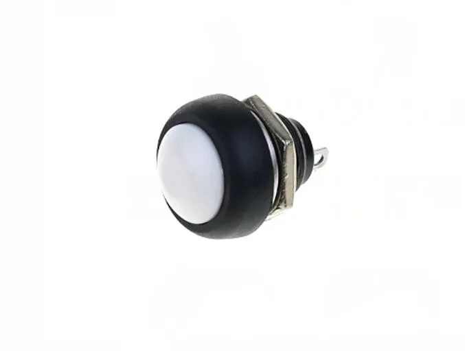 10 шт./лот PBS-33B 12 мм Мини Переключатель 2Pin 1A 250 Вт водостойкый LED Мгновенный