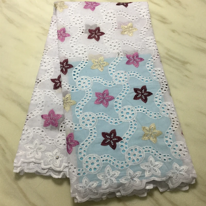 Новая однотонная африканская кружевная ткань 2020 Высококачественная вышивка