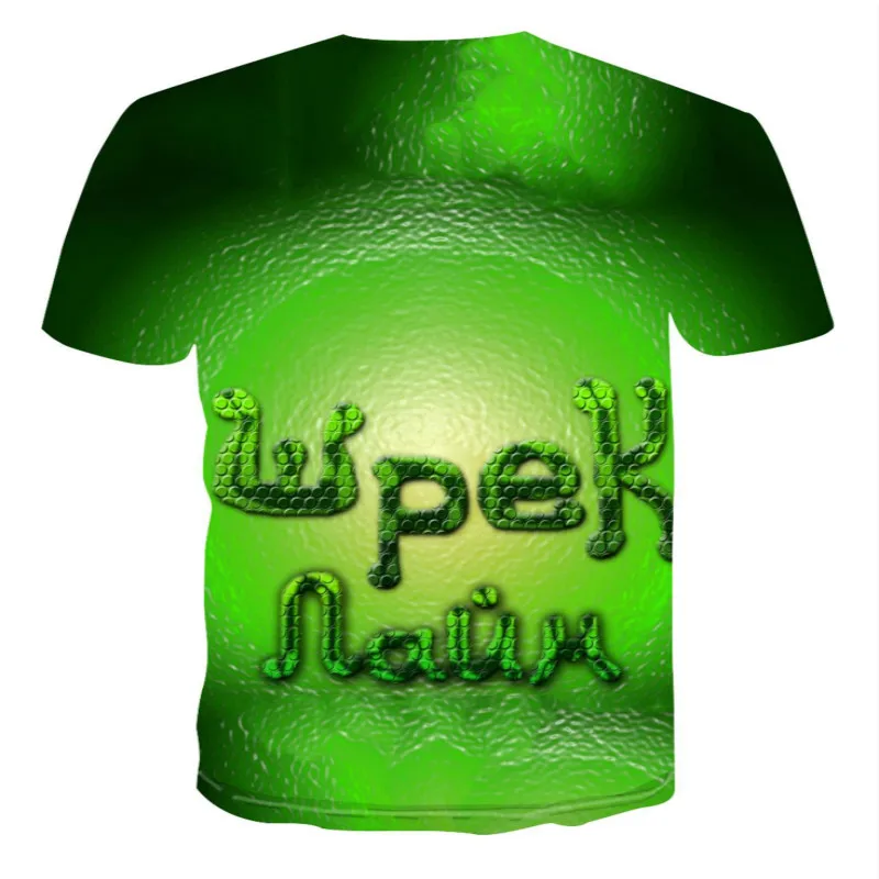 

New for 2021! 3D T Shirt Men Round Plaid T-Shirt 3D Print Men Women T-shirt Casual Short Sleeve T-shirt S-6xl oversized t shirt