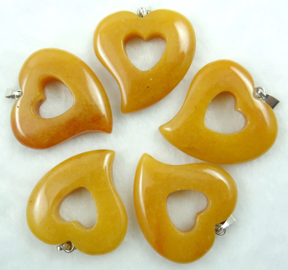 Натуральный камень кварц кристалл бирюзой lapis опал тигровый глаз кулон сердце