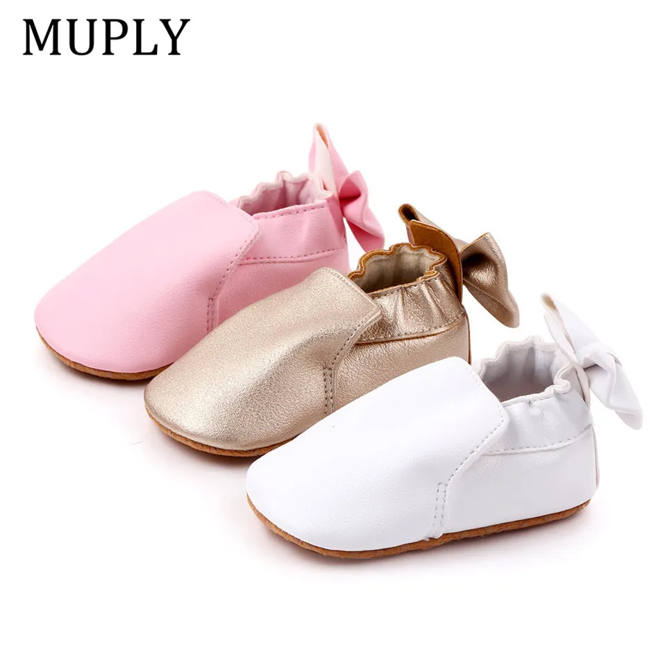 2021 детская обувь для новорожденных девочек Нескользящие кружевные однотонные