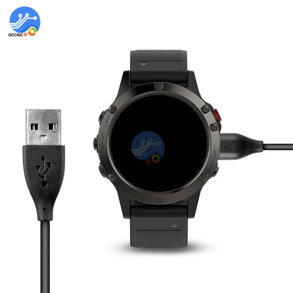 USB кабель зарядного устройства для Garmin Fenix 5/5S/5X Кабель умных часов зарядки и