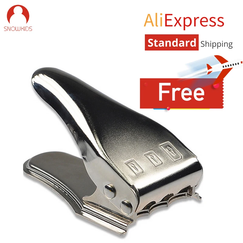 Snowkids nano sim card cutter 3 in 1 nano sim micro sim standard sim fit for all mobile phones xiaomi