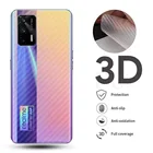 Защитная пленка для OPPO Realme X50, 5G, 7, 6, 5, 8 Pro, Realme XT, X2, X7, 8, 8Pro, изогнутая, прозрачная, из углеродного волокна