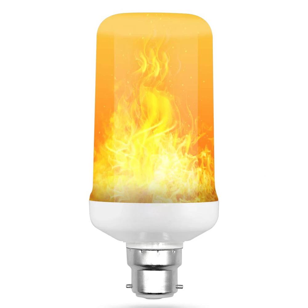2 Вт 3 5 Светодиодный лампа пламени пламя светодиодный мерцающий лампы Эффект