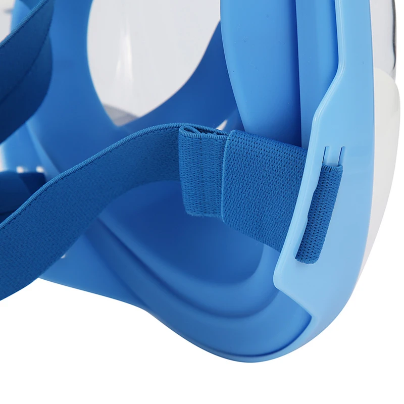 

Kids Snorkel Mask Full Face Foldable 180 Degree Panoramic View Snorkeling Mask Anti Fog Anti Leak Snorkel for Kids