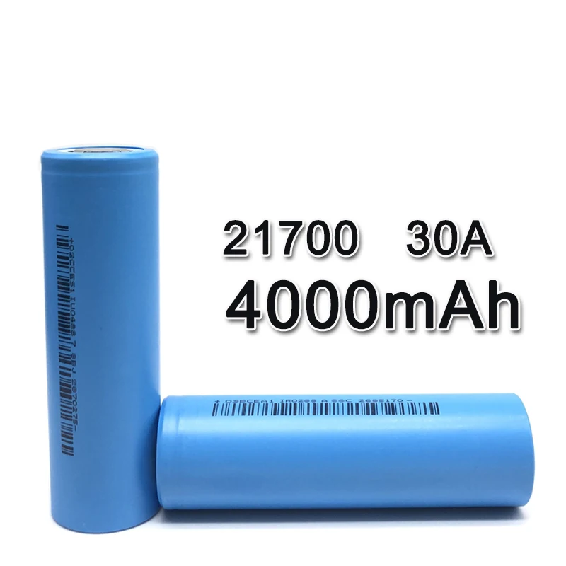 21700 батарея 4000mAh 30A электрическая сигаретная батарея 21700 для отвертки Фонарик PK NCR21700A для samsung INR21700 30T