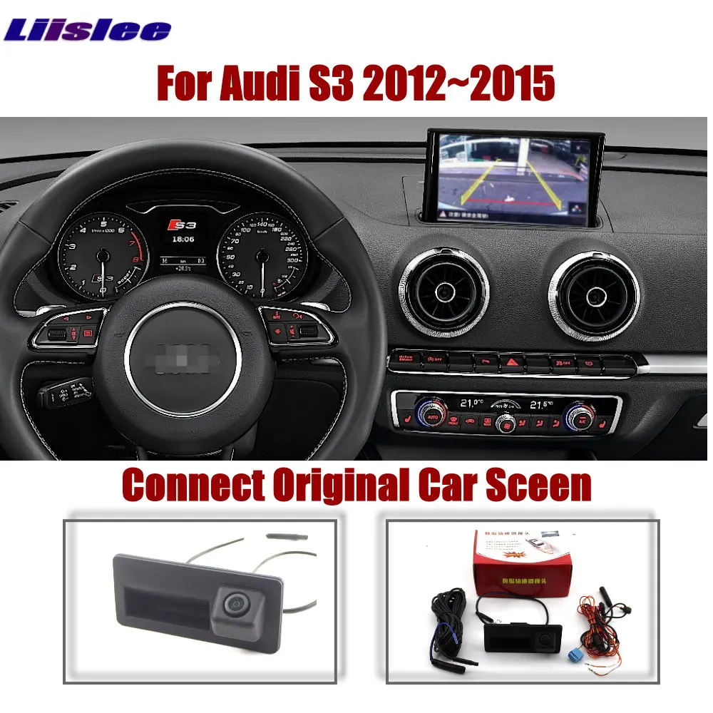 Автомобильная камера динамической траектории для Audi S3 2012 2013 2014 2015 оригинальное