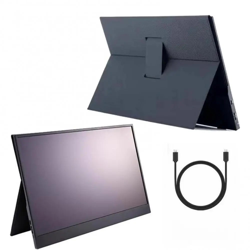 

Thin Portable hd monitor 15.6inch type c hd Monitor for PC,laptop,phone,xbox,switch and ps4 pro portable gaming monitor 2021 New
