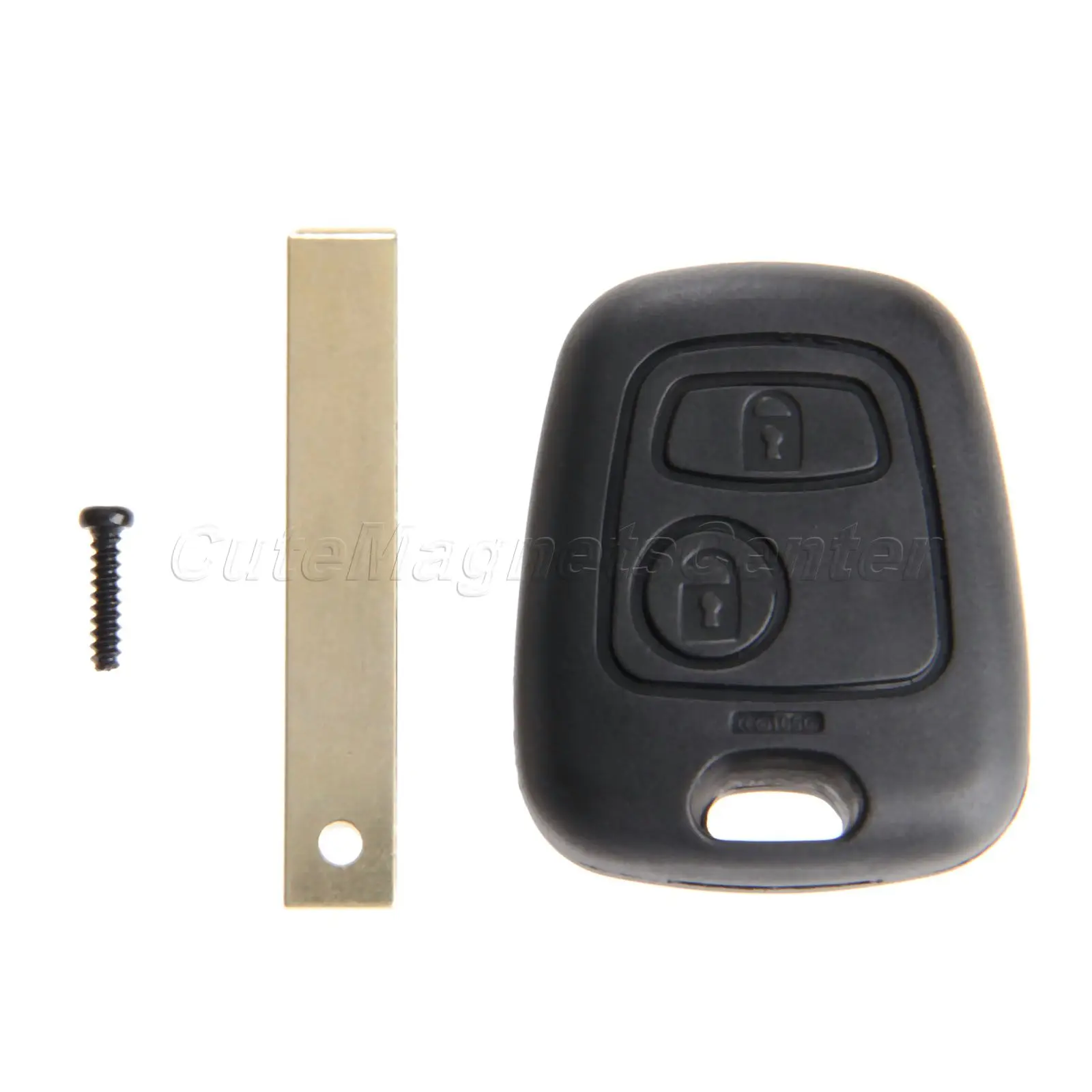 mtsooning 2 Buttons Remote Key Flip Fob Car Case For Peugeot 107 207 307 407 607 1007 C2 SX9 Blade Shell | Автомобили и мотоциклы