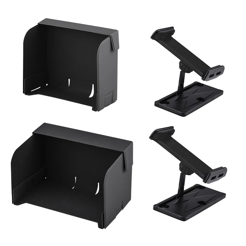 

P82F Portable Drone Remote Control Sun Hood Mobile Phone Sunshade Tablet Bracket Holder for Mavic Air 2/2S/Mini 2