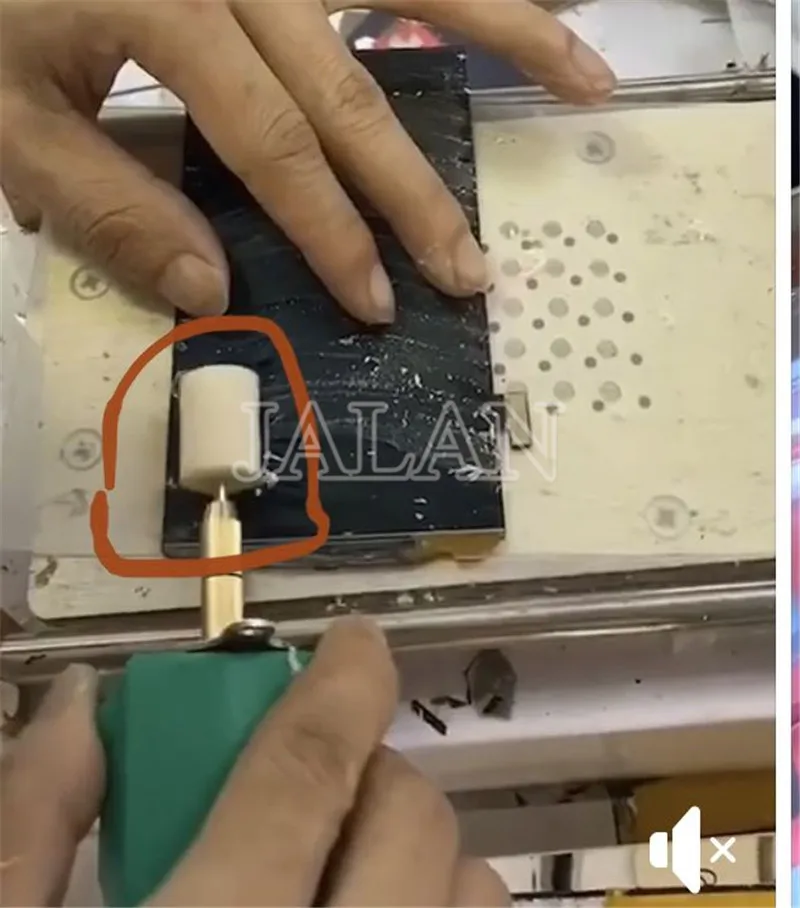 ЖК дисплей OCA клей для очистки стекла регулируемая скорость резки набор