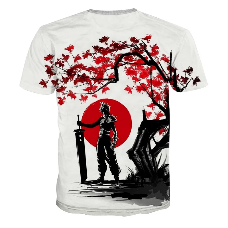 

Men's Summer T-shirts 2021 New 3d Printed Japanese cartoon pattern Costume Fashion Funny T-shirts With Short Sleeve