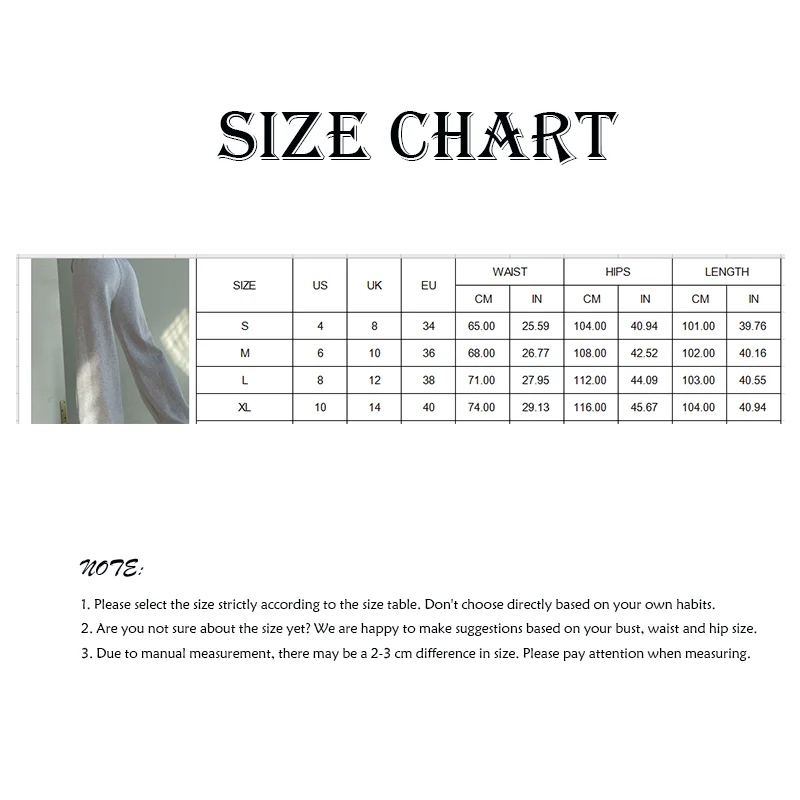 

Cargo Pants Women Stacked Sweatpants Sweater Fabric Leisure Loose Pants All Matching Lace Up Fashion Warm Autumn Trousers