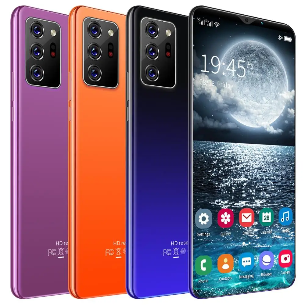 

New Note30 Plus Global Version Smart Phone 6.1" 4800mah 8 256GB ROM Android 10 1080*2320 Dual SIM Card mobile phone 4G LTE
