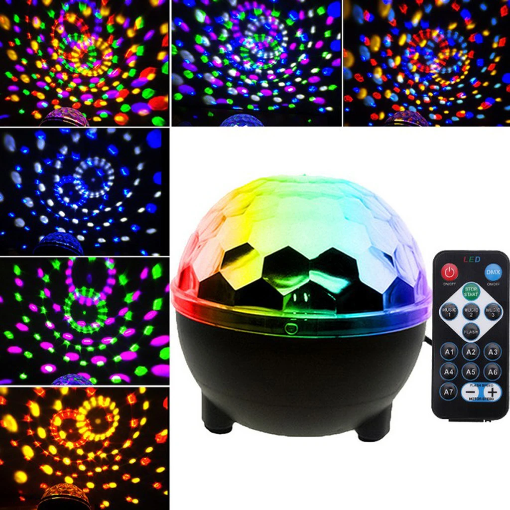 

Mini Magic Disco Party Lights LED DJ KTV Bar Club Indoor Dance Lamp 100-240V