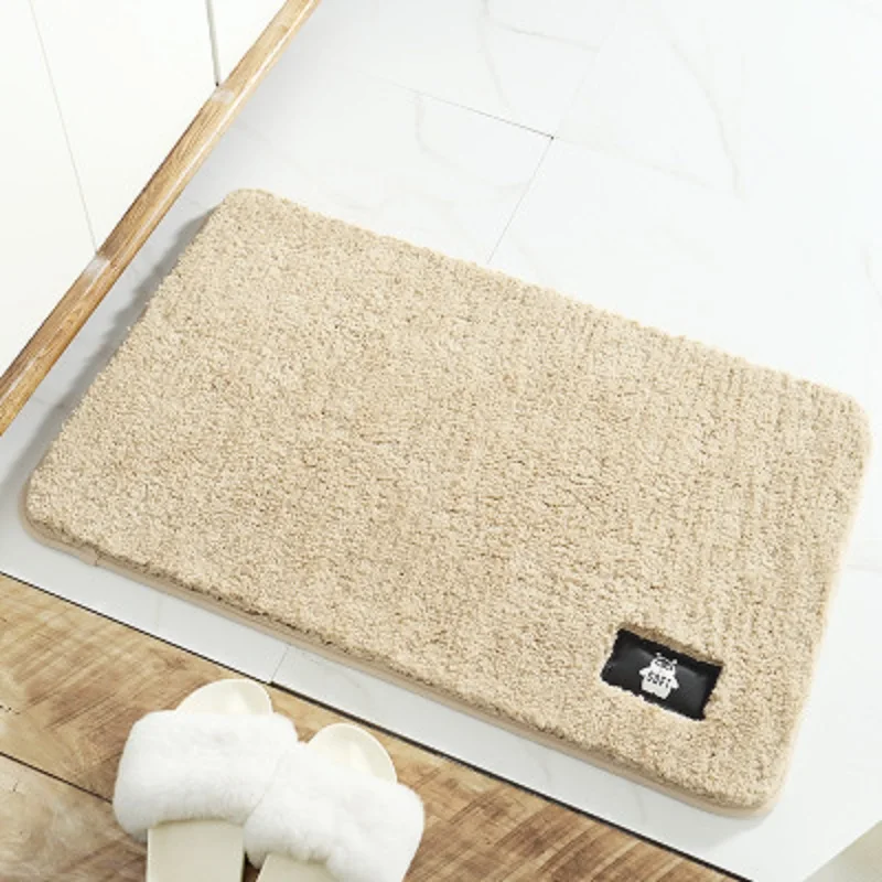 Современный простой утолщенный ковер для ванной комнаты гостиной спальни