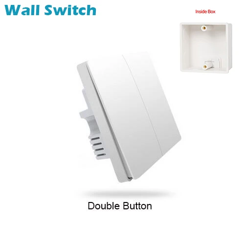 Add Inside Box Умный светильник Xiaomi Aqara с управлением ZiGBee, беспроводной ключ и настенный выключатель через приложение Smartphone, комплект для умного дома - Цвет: Add Inside Box